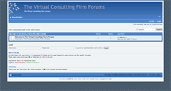Desktop Screenshot of forums.thevcf.com