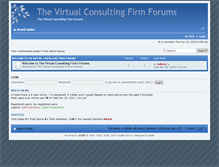 Tablet Screenshot of forums.thevcf.com